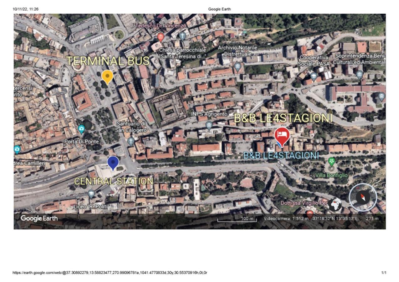 B&B Le 4 Stagioni Sul Viale, Belvedere Di Agrigento Zewnętrze zdjęcie
